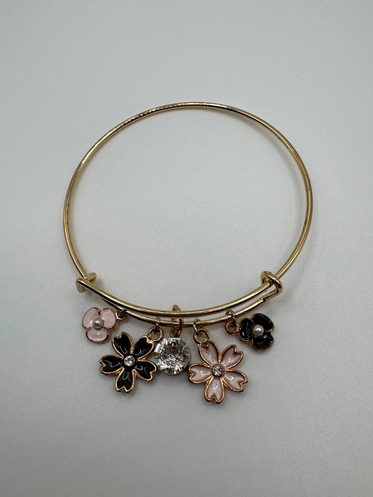 Flower Charm Bracelet